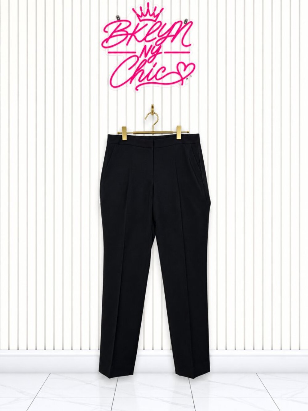 Jones New York Sydney Pants in classic navy blue